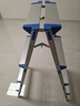 中创轻量专业梯子家用人字梯加厚铝合金 四步梯凳1.08米 LHS-S-04 实拍图