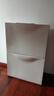 宜家（IKEA）TRONES强尼思墙上鞋柜家用门口入户玄关收纳柜超薄省空间 白色鞋柜/储藏 实拍图