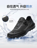 百丽厚底增高4cm健步鞋男鞋旋钮扣耐磨休闲运动鞋A2123 烟晶黑 42 实拍图