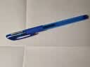 斑马牌（ZEBRA）中性笔 0.5mm子弹头签字笔 学生标记笔走珠水性笔 C-JJ100 JELL-BE 蓝色 10支装 实拍图