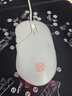 英菲克（INPHIC）B1 游戏有线鼠标 宏定义轻音办公人体工学USB接口 笔记本电脑台式机通用 白色 实拍图
