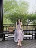 花花公子（PLAYBOY）法式气质无袖背心连衣裙女夏季2026新款海边度假风韩系穿搭长裙子 紫色 L 105-120斤 晒单实拍图