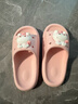 土豆屋儿童拖鞋中大童小孩室内外防滑软底凉拖鞋萌萌小兔230码 实拍图