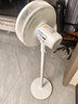 美的（Midea）【幸运草安睡1S】一级能效直流变频声控电风扇家用遥控卧室静音落地扇台式桌面抗菌大风力转页扇 实拍图