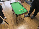 贝比童话台球桌儿童男孩玩具桌上台球黑8美式家用室内3-8岁成人初中生日礼 实拍图