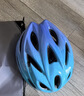 统步轮滑护具自行车骑行儿童溜冰鞋旱冰鞋滑板车头盔护具套装 蓝 实拍图