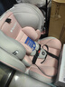 Heekin德国 儿童安全座椅汽车用0-4-12岁婴儿宝宝360度旋转ISOFIX硬接口 时尚粉(ISOFIX+360度旋转) 实拍图