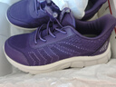 足力健中老年健步轻便软底送妈妈休闲散步鞋2431369J紫-女 36 实拍图