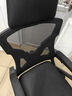 锦汐 电脑椅家用办公椅子靠背人体工学椅学习转椅老板座椅游戏电竞椅 【二代升级款】黑框黑网+乳胶 实拍图