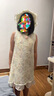 La Chapelle拉夏贝尔女童连衣裙2026新品洋气儿童夏装公主裙宝宝夏季无袖裙子 米色 送帽子 160 建议身高151-160cm 实拍图