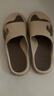 回力运动拖鞋男浴室内户外不易滑厚底凉拖鞋HL39391棕色43-44码 实拍图