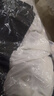 百图betu女装春季新款连衣裙法式条纹拼接长袖连衣裙女2401T66 黑色 M 实拍图