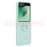 三星（SAMSUNG）Galaxy Z Flip6 / Flip7 FE  原装指环式硅胶保护壳 手机套 原厂手机壳 浅绿色 实拍图