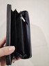七匹狼（SEPTWOLVES）男士钱包长款拉链皮夹手包真皮手拿包牛皮钱夹大容量多卡位证件包 款式一黑色升级款 实拍图