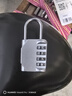 奥本中号密码锁挂锁32mm学生宿舍储物柜门锁电力表箱锁1600银 实拍图