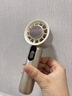 名创优品【首款热销100w+】制冷手持小风扇小型超长续航桌面办公室静音便携式随身降温神器迷你户外电风扇 首发Max版【星光银】 3000mAh 16°C空调冷风丨双TEC制冷丨100档澎湃冷风 实拍图