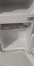 华宝小冰箱小型家用出租房用冷藏冷冻两用一级能效节能省电迷你宿舍寝室办公室二门电冰箱 【一级能效】68L银色【全国联保】 实拍图
