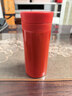 膳魔师（THERMOS）保温口红杯200ml不锈钢女士口袋杯TCNC-200 AR405G(金闪番茄红) 实拍图