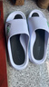 回力运动抑菌男士拖鞋浴室内户外减震防滑凉拖鞋HL39651白黑色44-45码 实拍图
