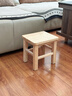 小匠材小凳子家用加厚结实小板凳实木凳子入户换鞋凳客厅高级感方凳27高 实拍图