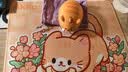 AKKO 猫猫无线鼠标大手无线办公鼠标 对称鼠标 笔记本鼠标 电脑女生可爱软萌粉色高颜值 2.4G 【2.4G+蓝牙3.0+蓝牙5.0】卡特-橘色 实拍图