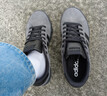 adidas DAILY 4.0复古百搭休闲帆布鞋男女阿迪达斯官方轻运动 黑色/碳黑   42 实拍图