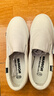 回力一脚蹬男鞋老北京布鞋子男士春夏季帆布鞋男运动休闲懒人工作板鞋 白色903 37 实拍图