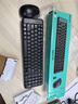 罗技（Logitech）MK220 键鼠套装 无线键鼠套装 办公键鼠套装  多媒体键鼠套装 带无线2.4G接收器 黑色 实拍图