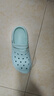 京东京造【抗菌洞洞鞋】凉鞋旅行沙滩两穿eva防臭凉拖鞋女士天蓝 39-40 实拍图