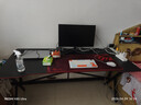 奥伦福特  电脑桌台式家用电竞游戏桌办公书桌简约书房写字桌子 碳纤维纹路单桌-160*70 升级款电竞桌 实拍图