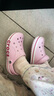 卡骆驰（CROCS）贝雅卡骆班洞洞鞋|205089 芭蕾粉-6TG 39(240mm) 实拍图
