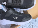 361°儿童运动鞋男女童(3-12岁)防撞鞋头密网休闲跑鞋 银 30 实拍图