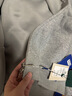 ICH MODE美式摇粒绒开衫卫衣外套男女同款春秋新款宽松连帽上衣 浅灰色 S 实拍图