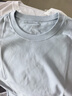 拇指白小T【水光魔术】二代三防短袖T恤春夏新款纯棉经典上衣白小T蓝男 3XL 实拍图