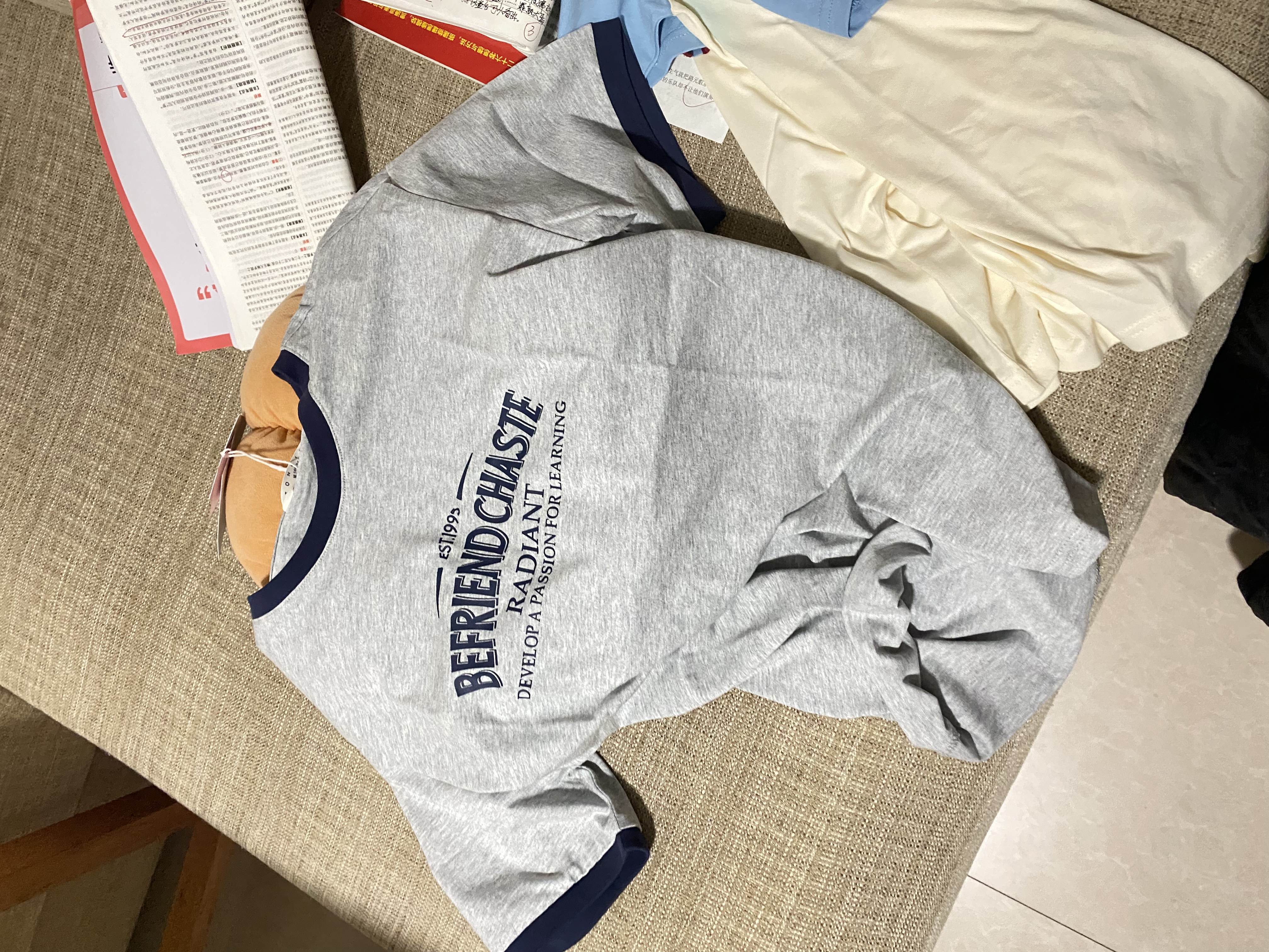 唐狮（TonLion）2026夏季新款短袖T恤女减龄独特漂亮韩系chic高级感洋气时尚 实拍图