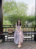 花花公子（PLAYBOY）法式气质无袖背心连衣裙女夏季2026新款海边度假风韩系穿搭长裙子 紫色 L 105-120斤 晒单实拍图