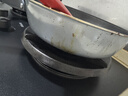 三禾0涂层微纳不粘煎锅平底含钛锅无涂层平底煎锅煎蛋锅26cm黛青蓝 实拍图