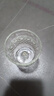 【京东物流】冰川纹玻璃杯时尚潮流ins风果汁杯酒杯水杯 浮雕玻璃酒杯 190ml1只 实拍图
