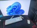 外星人（Alienware）720M+510K 键鼠套装（无线游戏鼠标 有线机械键盘 ）RGB高端电竞外设 送女友 情人节礼物 白色 实拍图