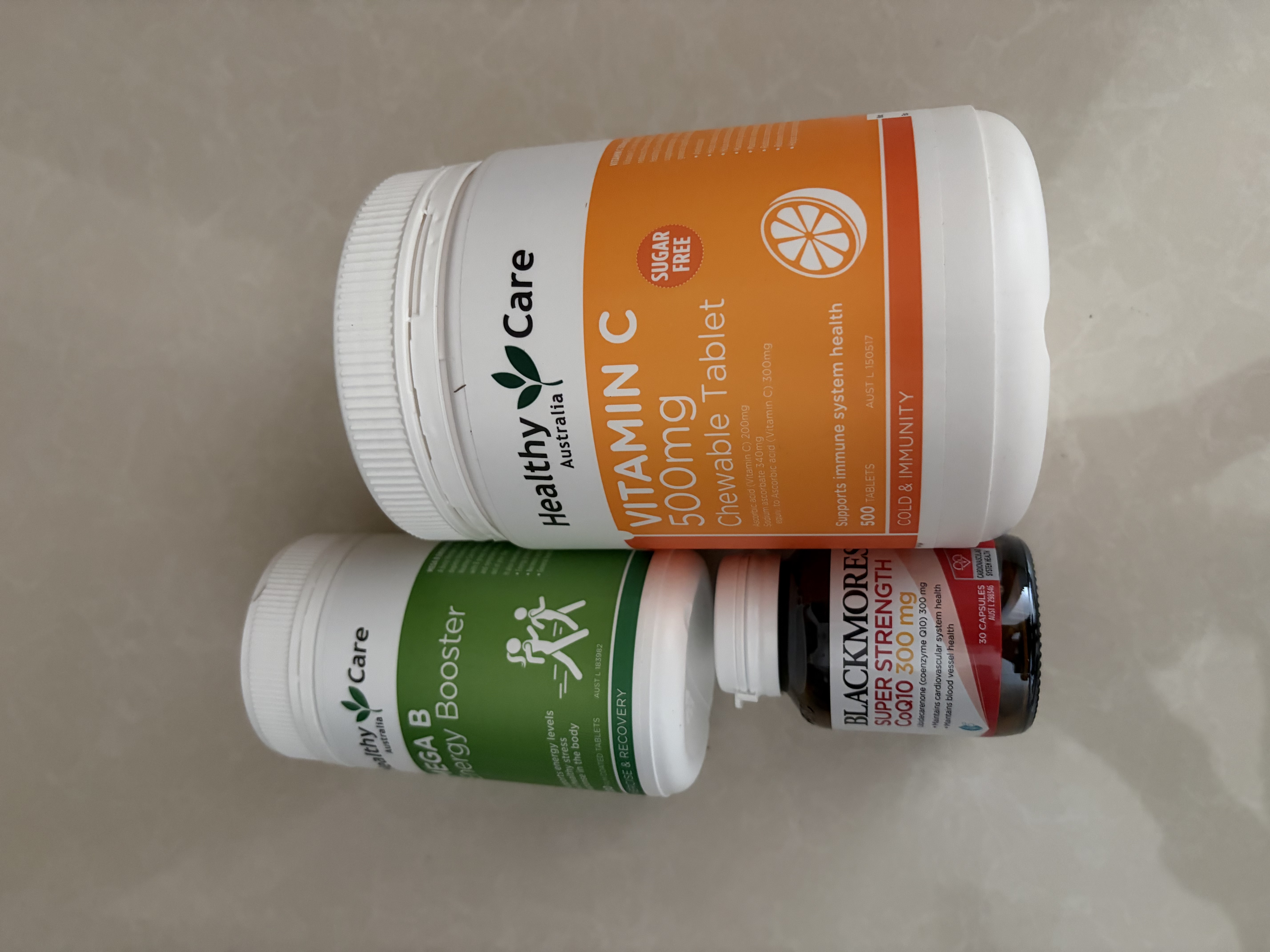Healthy Care澳世康 维生素C咀嚼片 高浓度VC 换季少生病 500片 澳洲进口 实拍图