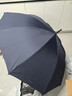 天堂 加大雨伞长柄 半自动超大10骨加固商务伞  夜空蓝 实拍图