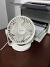 赛亿电风扇小风扇小台扇迷你USB手持便携电风扇小型学生宿舍床头办公室轻音桌面扇小型可车载风扇 实拍图