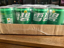 可口可乐（Coca-Cola）雪碧 Sprite 柠檬味 迷你碳酸饮料 200ml*12罐 整箱装 实拍图