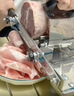 双枪（Suncha）切肉片机牛羊肉卷切片机家用刨肉机切土豆神器手动切冻肉肥牛铡刀 实拍图
