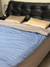罗莱家纺纯棉床上四件套60支床品套件被套床单被罩 蓝 220*250 实拍图