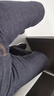 真维斯（Jeanswest）牛仔裤男士2026春夏潮牌宽松直筒休闲商务长裤子男黑色34 实拍图