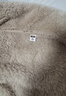 优衣库女装男装长绒摇粒绒拉链茄克/长袖外套夹克479611 30 浅米色 2XL 实拍图