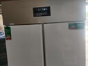 英联瑞仕商用四门冰箱商用六门冰箱保鲜柜餐饮酒店厨房冰箱双温冷藏冷冻不锈钢商用冰箱四开大容量四门冰柜 【-22°C真风冷无霜】大四门双温上冷冻下冷藏丨豪华款 实拍图