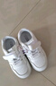 回力（Warrior）儿童小白鞋男童休闲鞋女童板鞋校园运动鞋 WZ(CL)-0238 白色 27  实拍图