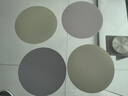 古私（Gusi）茶杯垫隔热垫吸水杯垫咖啡杯防烫垫碗垫绿/灰色直径12cm（4片装） 实拍图